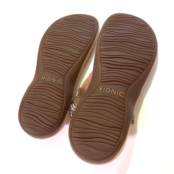 Vionic Kirra Sandals Natural Snake - Picture 3 of 5